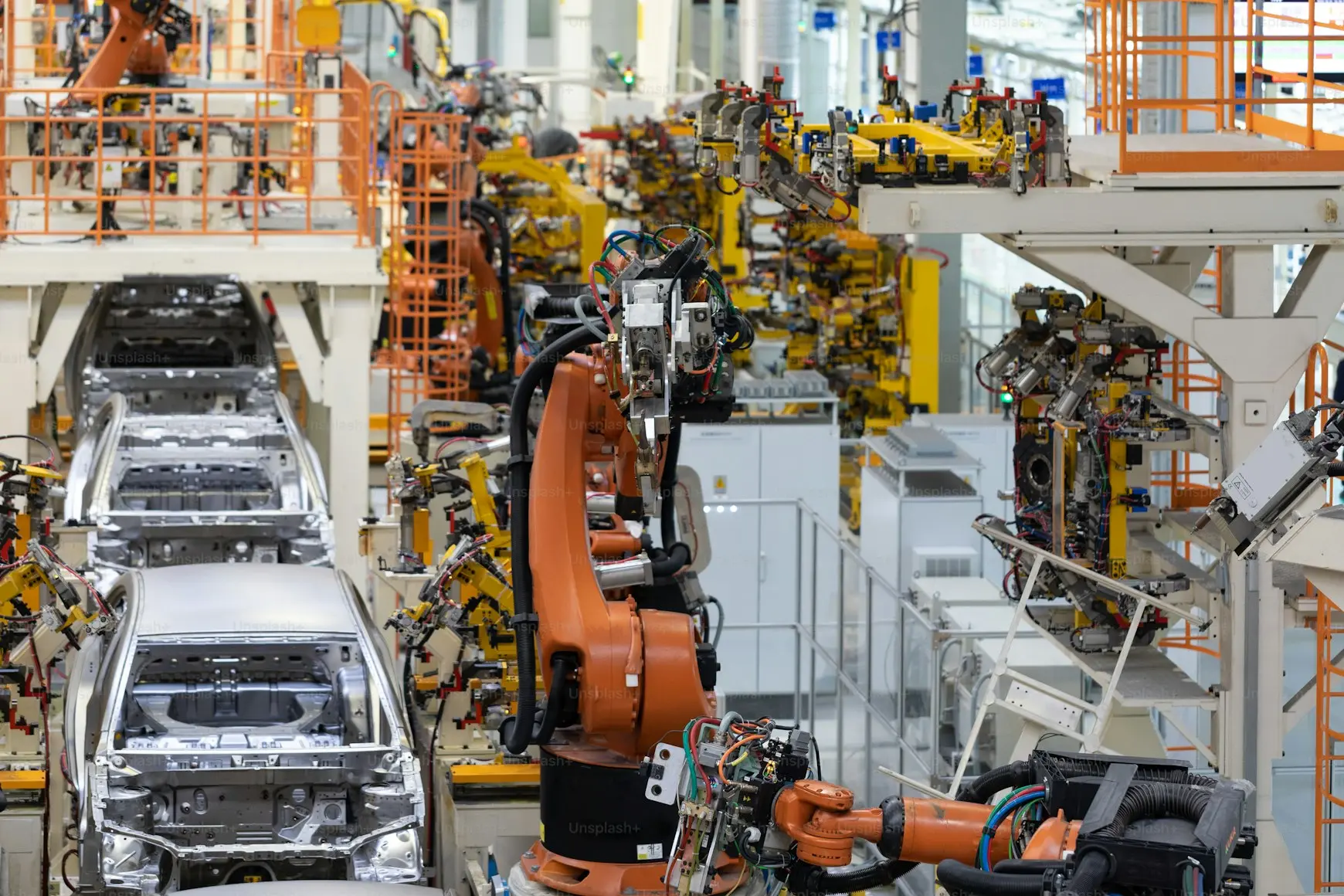 Precision machined automotive engine cylinder heads and components in a quality warehouse